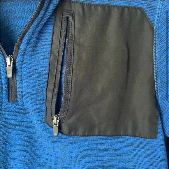 Boys Champion Blue black size large 12/14 pullover - Picture 3 of 3